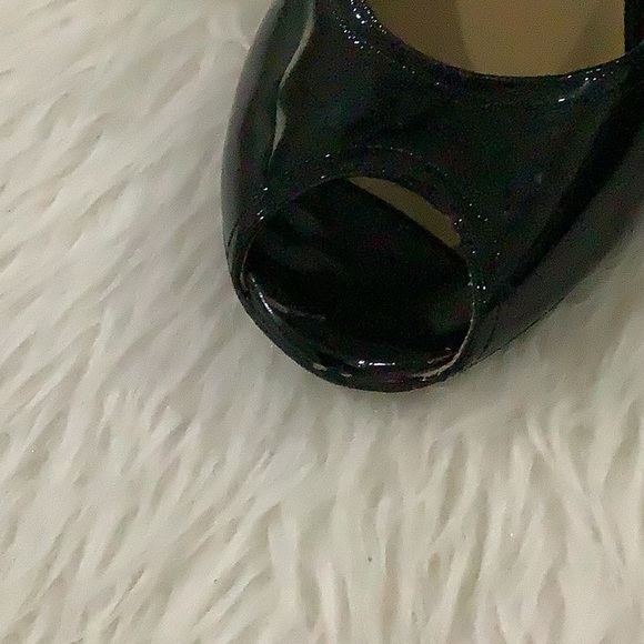 Nine West black flat shoes size 7.5 - Picture 2 of 8